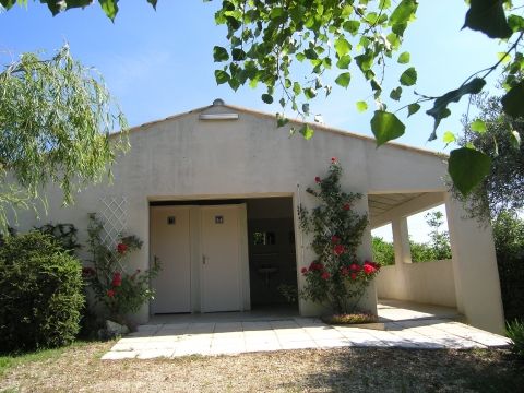 Les sanitaires du camping La fontinelle en ardèche.