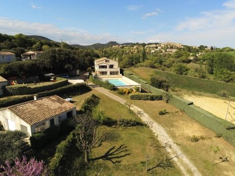 Vue drone du domaine